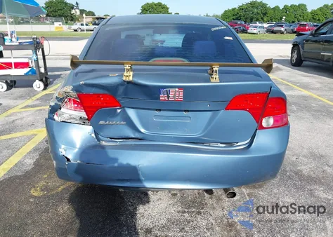 2006 Honda Civic Lx из США, поврежденный, VIN 1HGFA16546L126936